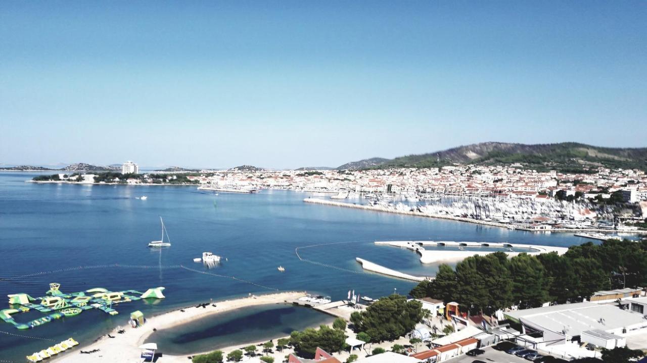 Häuschen am Meer Vodice Exterior foto